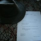 RAIDERS OF THE LOST ARK Army Intelligence Letter Prop Replica