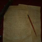 NATIONAL TREASURE Silence Dogood Letters Replica Prop