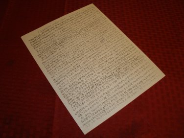 KNOWING Movie Numbers Page