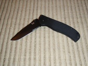 Benchmade 14352SBT HK Ascender Drop-Point, Black G 10