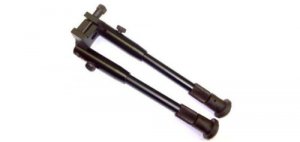 PICATINNY RAIL BIPOD WITH ADJUSTABLE LEGS - SHORT