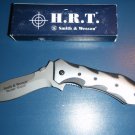 Smith & Wesson HRT Border Guard  Silver/Black Knife