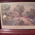 Set of 2 Ethan Allen vintage framed photographs