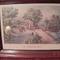 Set of 2 Ethan Allen vintage framed photographs
