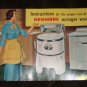 American Wringer Washer - Instruction Manual - 1950's