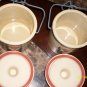 Stoneware Crocs w/ Wire Top Lid - Shuler's Bar-Scheeze