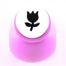Rose Flower Paper Craft Stamp 1.5cm Punch Scrapbooking #10186