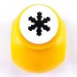 Snowflake Paper Shaper Stamp 1.5cm Punch Scrapbooking #10188