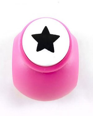 Star Paper Craft Stamp 1.5cm Punch Scrap Scrapbooking #10189