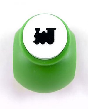 Steam Train Paper Shaper Stamp 1.5cm Punch Scrapbooking #10190