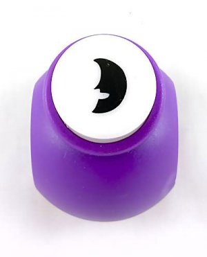 Moon Night Paper Craft Stamp 1.5cm Punch Scrapbooking #10193