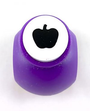 Apple Fruit Paper Craft Stamp 1.5cm Punch Scrapbooking #10195
