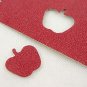 Apple Fruit Paper Craft Stamp 1.5cm Punch Scrapbooking #10195