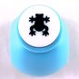 Frog Paper Shaper Stamp 1.5cm Punch Scrap Scrapbooking #10201