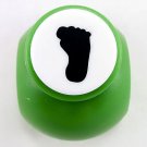 Footprint Paper Shaper Stamp 1.5cm Punch Scrapbooking #10208