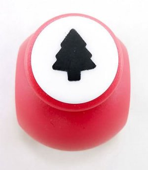 Pine Tree Paper Shaper 1.5cm Punch Scrapbooking Scrap #10211