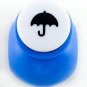 Umbrella Weather Paper Stamp 1.5cm Punch Scrapbooking #10217