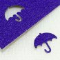 Umbrella Weather Paper Stamp 1.5cm Punch Scrapbooking #10217