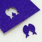 Pisces Double Fish Paper Stamp 1.5cm Punch Scrapbooking #10219