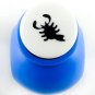 Scorpion Scorpio Paper Stamp 1.5cm Punch Scrapbooking #10221