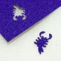 Scorpion Scorpio Paper Stamp 1.5cm Punch Scrapbooking #10221
