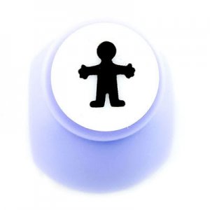 Child Shaped Paper Craft Stamp 1.5cm Punch Scrapbooking #10228