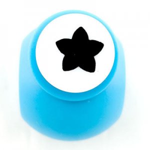 Plum Flower Paper Craft Stamp 1.5cm Punch Scrapbooking #10229