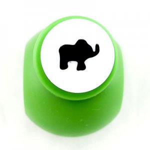 Elephant Forest Paper Craft 1.5cm Punch Scrapbooking #10233