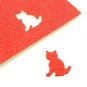 Cat Animal Paper Prints Craft 1.5cm Punch Scrap Booking #10587