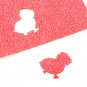 Nestling Mini Bird Paper Craft 1.5cm Punch Scrapbooking #10956