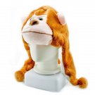 Monkey Animal Funny Mascot Party Costume Adult Fur Hat Cap #11080
