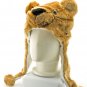 Brown Bear Mascot Fancy Dress Costume Mask Fur Hat Cap#11228