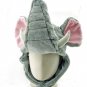 Elephant Plush Mascot Fancy Dress Costume Mask Fur Hat Cap #11229