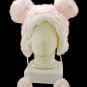 Pink Mouse Rabbit Mascot Fancy Dress Costume Fur Hat Cap #11237