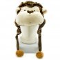 Dark Brown Monkey Mascot Fancy Dress Costume Fur Hat Cap #11308