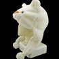White Bear Mascot Plush Fancy Dress Costume Fur Hat Cap #11314