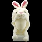 White Rabbit Mascot Plush Fancy Dress Costume Fur Hat Cap #11385
