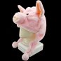 Pink Pig Mascot Plush Fancy Dress Costume Fur Hat Cap #11418