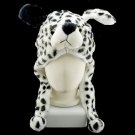 Dalmatians Big Ear Dog Mascot Plush Fancy Costume Fur Hat #11419