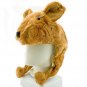 Kangaroo Plush Mascot Plush Fancy Costume Fur Hat Cap #11460