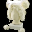 White Mouse Rabbit Mascot Fancy Dress Costume Fur Hat Cap #11236