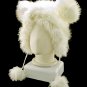 White Mouse Rabbit Mascot Fancy Dress Costume Fur Hat Cap #11236