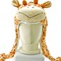 Giraffe Plush Mascot Fancy Dress Costume Mask Fur Hat Cap #50913