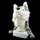 Timberwolves Wolf Funny Mascot New Costume Mask Fur Hat Cap #50902