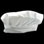Plain White Chef BBQ Cook Puffy Hat Fancy Dress Costume #11437