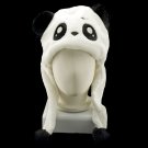 Panda Mascot Plush Fancy Costume Animals Fur Hat Cap #11512