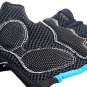 Gel Padded Palm Half Finger Cycling Bike Gloves MULTI-COLOR #51389