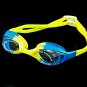 Swimming Kids Goggles with Box BLUE YELLOW #51392