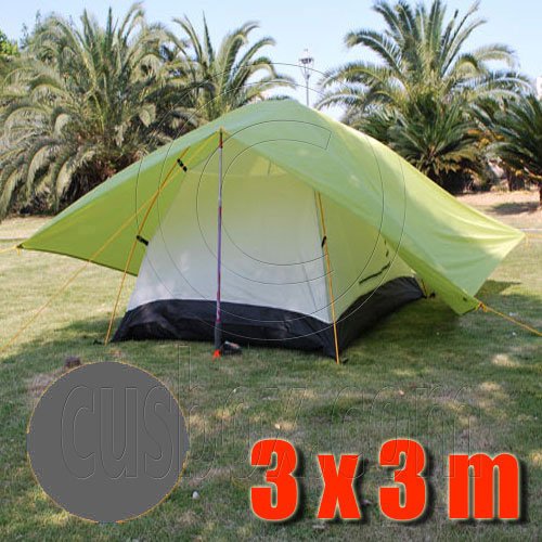 Tarp Tarpaulin Tent Shelter Heavy Duty L (GRAY) #51460