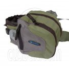 BlueField Waist Pack Fanny Belt Bum Hiking Camping Travelling Bag (GREEN) #51465